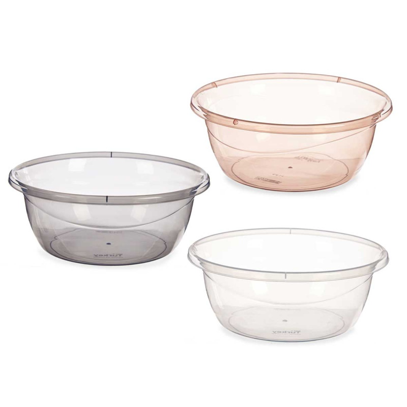 SET 3 TRANSPARENT BASIN 4.5L