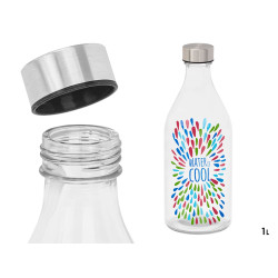 BOTTIGLIA TAPPO ACCIAIO WATER COOL 1000ML