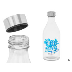 BOTTIGLIA TAPPO ACCIAIO FIORI 1000ML