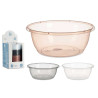 CAIXA MULTIUSOS PLASTICO 10L TRANSPARENTE SORT 3