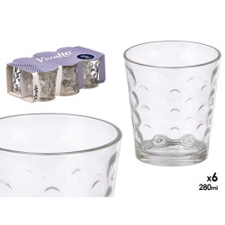SET 6 BICCHIERI  PUNTI 280ML