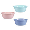 SET 3 COLORS PLASTIC BASIN 7L