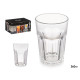 BICCHIERE DI VETRO TRASPARENTE 360ML