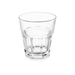 BICCHIERE DI VETRO TRASPARENTE 300ML