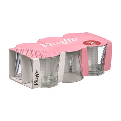 SET 6 BICCHIERI RIGA ORIZZONTALE 280ML