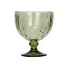 TAÇA PARA GELADO RISCAS 350ML VERDE