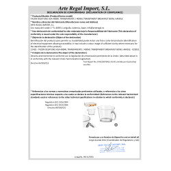 BOL À DÉJEUNER POIGNÉE 400ML TRANSPARENT