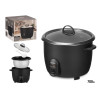 MATTE BLACK ELECTRIC RICE COOKER 1,8L 700W 