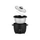 MATTE BLACK ELECTRIC RICE COOKER 1,8L 700W 