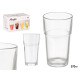 BICCHIERE VETRO IMPILABILE 370ML