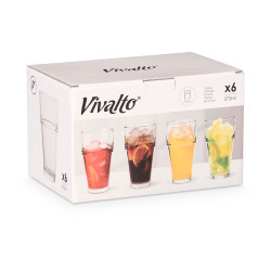 GOBELET VERRE EMPILABLE 370 ML