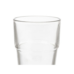 BICCHIERE VETRO IMPILABILE 370ML