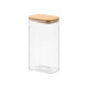 FRASCO RECTANGULAR BOROSILICATO 1,8L TAMPA BAMBU