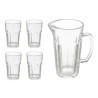 SET 5 PCS WATER JUG AND GLASSES  