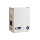 CESTO PLASTICO RATTAN ROUPA 36L CINZENTO 