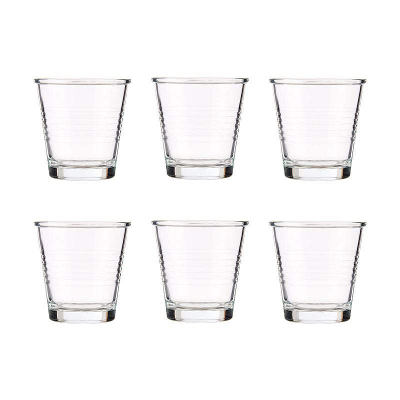 SET 6 VASOS CAFE 90ML