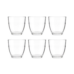 SET 6 BICCHIERI VETRO MACCHIATO 150ML