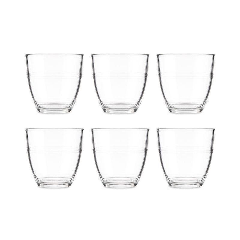 SET 6 VASOS CORTADO 150ML