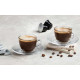 TAZA VIDRIO CAFE 85ML CON PLATO