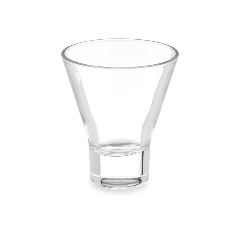 VERRE CONIQUE AVEC PIED 230ML