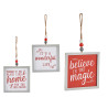 ADORNO NAVIDEÑO SURT 3 PCS 15 CM