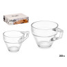 COFFEE LATTE GLASS CUP 200ML