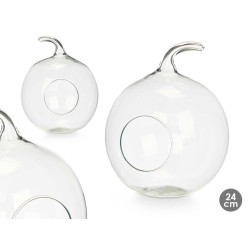 POMME VERRE PETITE AVEC TROU 