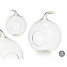 MANZANA CRISTAL CON AGUJERO 24CM