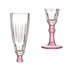 COPA CAVA COLOR ROSA 170ML