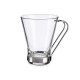 CHAVENA VIDRO ASA METAL 200 ML