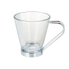 TASSE VERRE POIGNÉE MÉTAL 140 ML PETIT CAFÉ AU 
