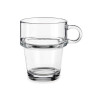 TAZA VIDRIO APILABLE 270 ML CON ASA