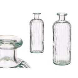 BOTELLA RECTA RAYADA 28CM