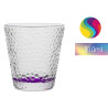GOBELET VERRE LARME TRANSP COULEUR 310 ML