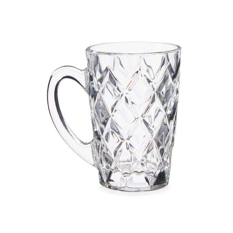 TASSE  DIAMANT VERRE 110ML