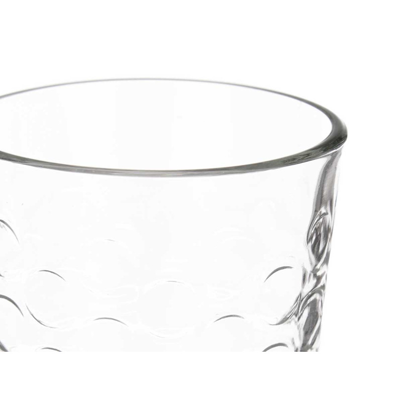 SET 6 GLASSES DOTS 190ML