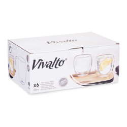 BICCHIERE BOROSILICATO ACQUA 245 ML