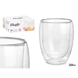 TAZZA BOROSILICATO BIBITA BOROSILICATO 325 ML