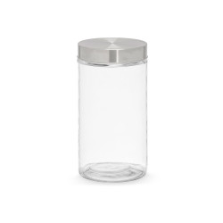 FRASCO VIDRO TAMPA EM AÇO 1,7L