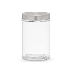 POT EN VERRE COUVERCLE EN ACIER 1,25L