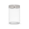 GLASS JAR STEEL LID 1,25L