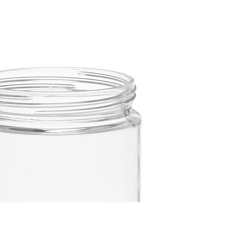 POT EN VERRE COUVERCLE EN ACIER 1,25L