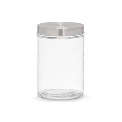POT EN VERRE COUVERCLE EN ACIER 850ML