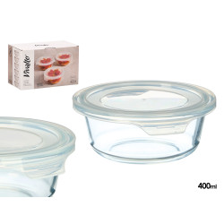 BOITE A LUNCH RONDE TRANSPARENTE