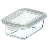 TRANSPARENT RECTANGULAR LUNCH BOX