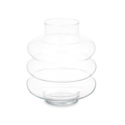 VASE À TRIPLE SPHÈRE APLATIE