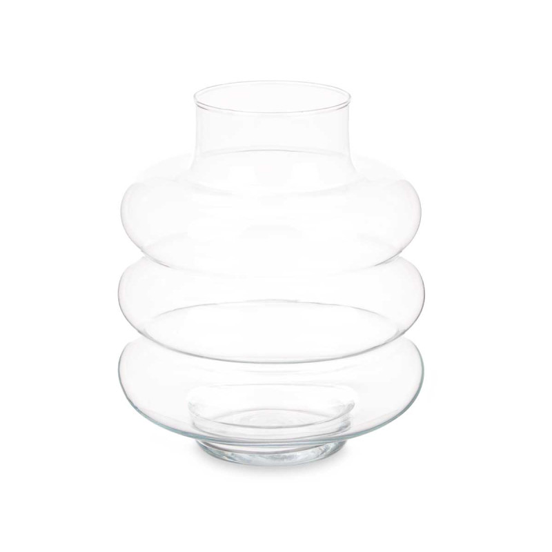 VASE À TRIPLE SPHÈRE APLATIE
