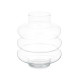 TRIPLE FLATTENED SPHERE VASE