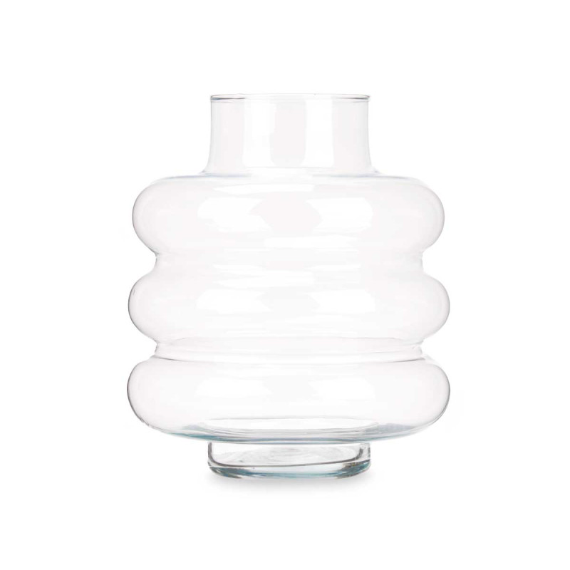 VASE À TRIPLE SPHÈRE APLATIE