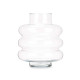 TRIPLE FLATTENED SPHERE VASE